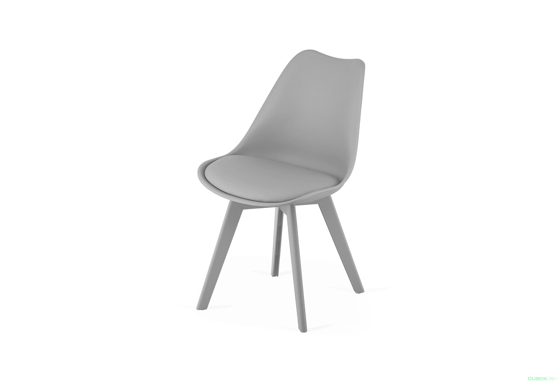 Fotografia 4 - Krzesło MARK sivá / sivé nohy x 1