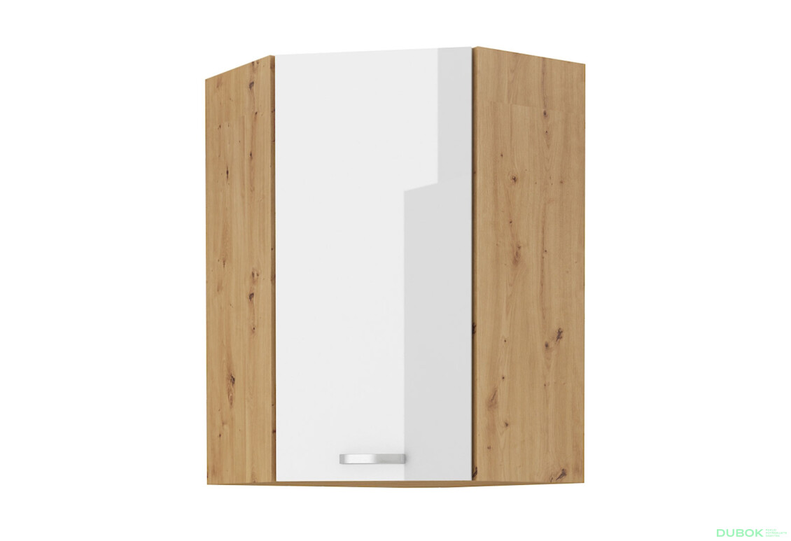 58x58 GN-90 1F Artisan / biely lesk