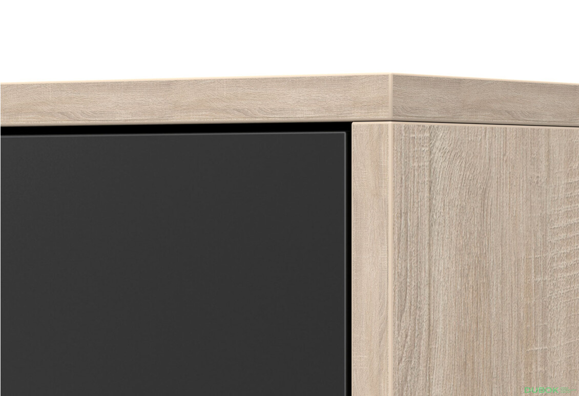 Fotografia 8 - Komoda Frida 01 135 2D4S dub sonoma / čierny