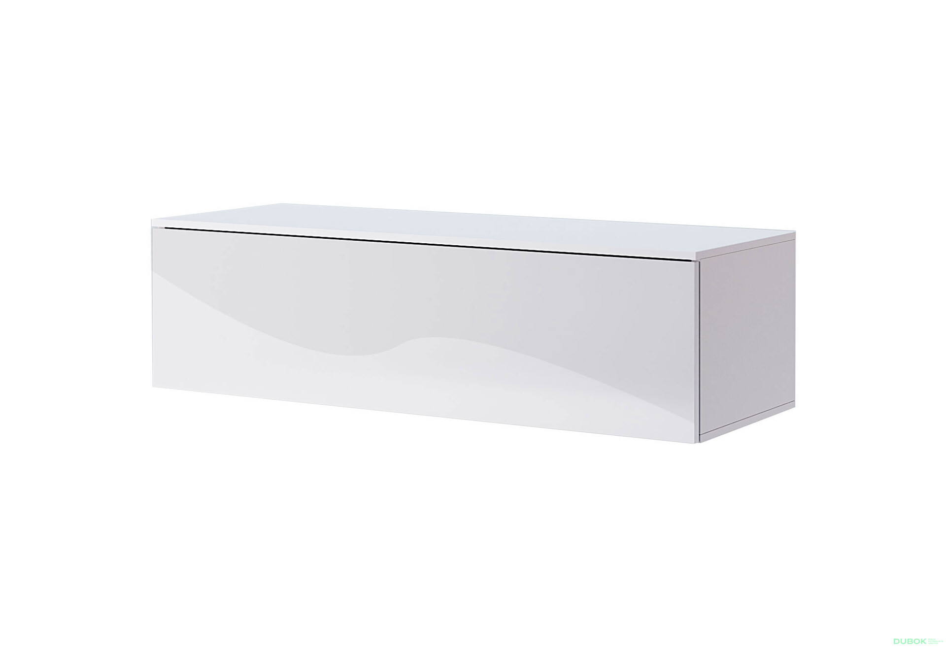 Fotografia 1 - Sekcia-43 TV biely lesk Box