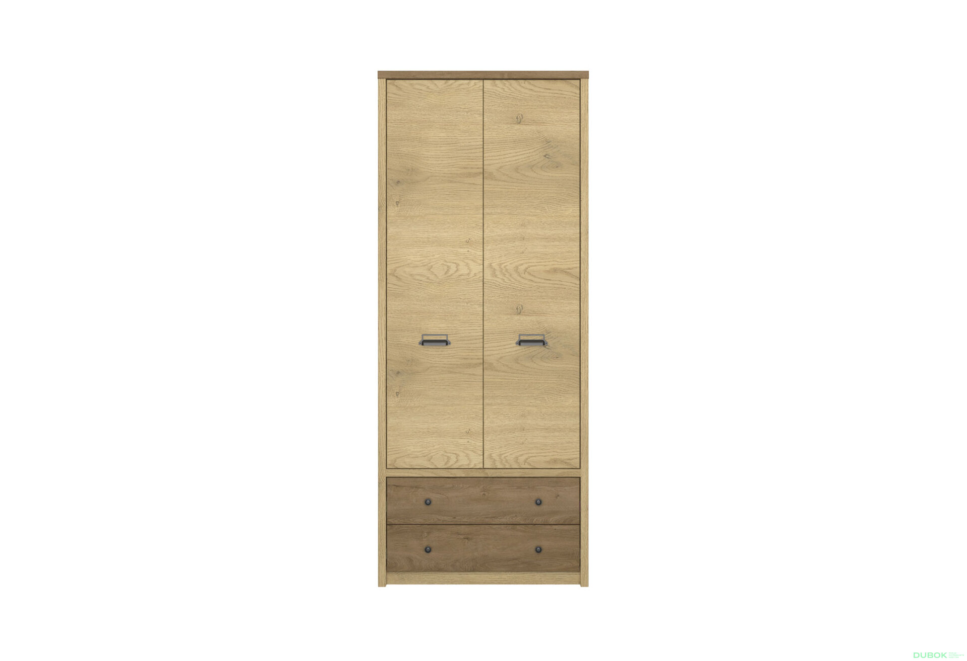 Fotografia 1 - Skriňa 2d2s dub cremona / dub lefkas Denzel