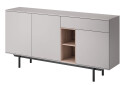 Fotografia 1 - Komoda IK175 sivá / jackson hickory Inox