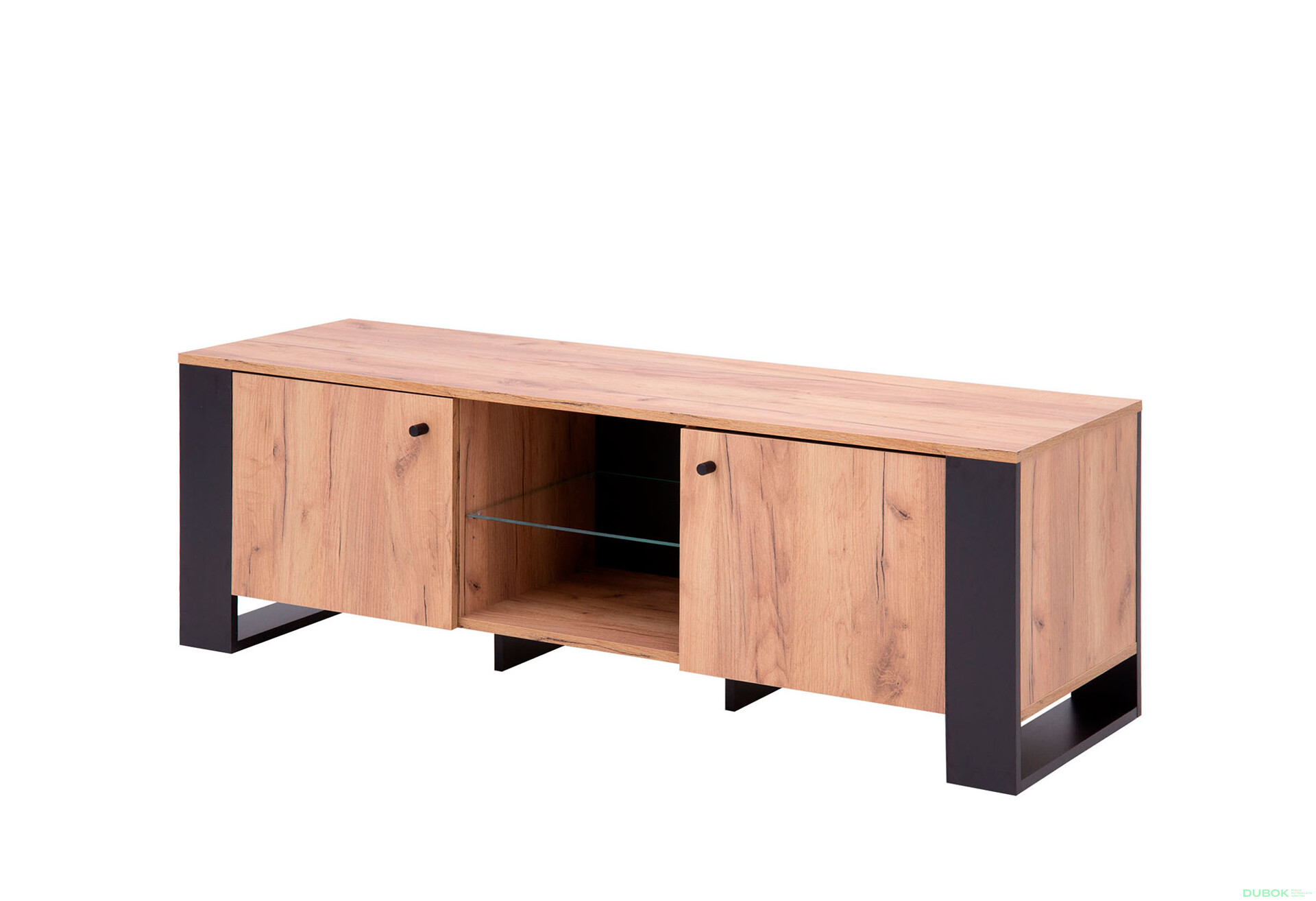 Fotografia 1 - TV stolík 2d/140 dub craft zlatý Wood