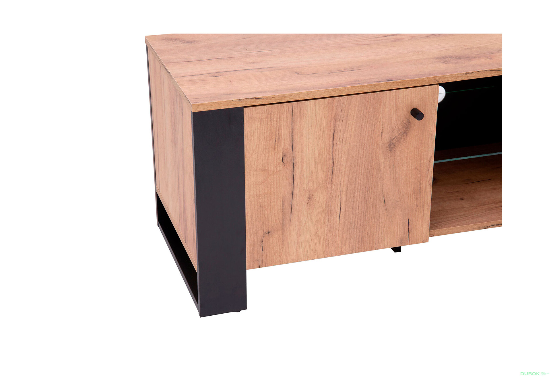 Fotografia 4 - TV stolík 2d/140 dub craft zlatý Wood