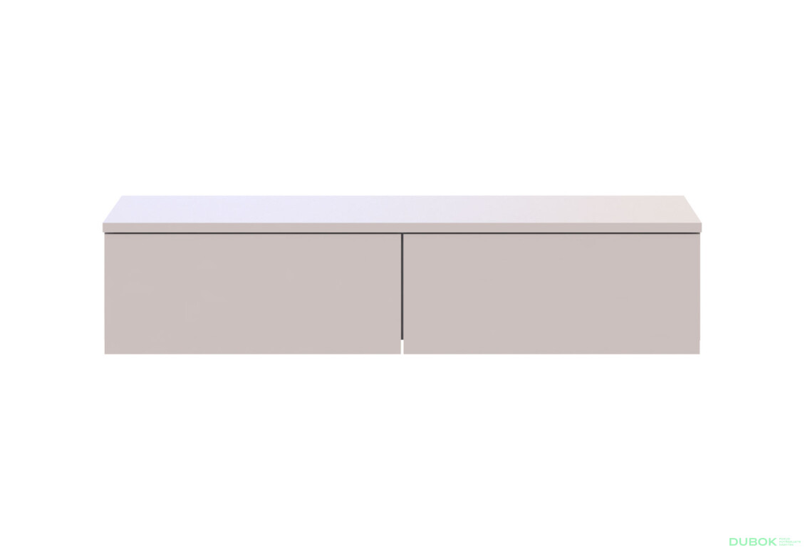 Fotografia 3 - Toaletný stolík Levía kašmír 2š 100x32x22