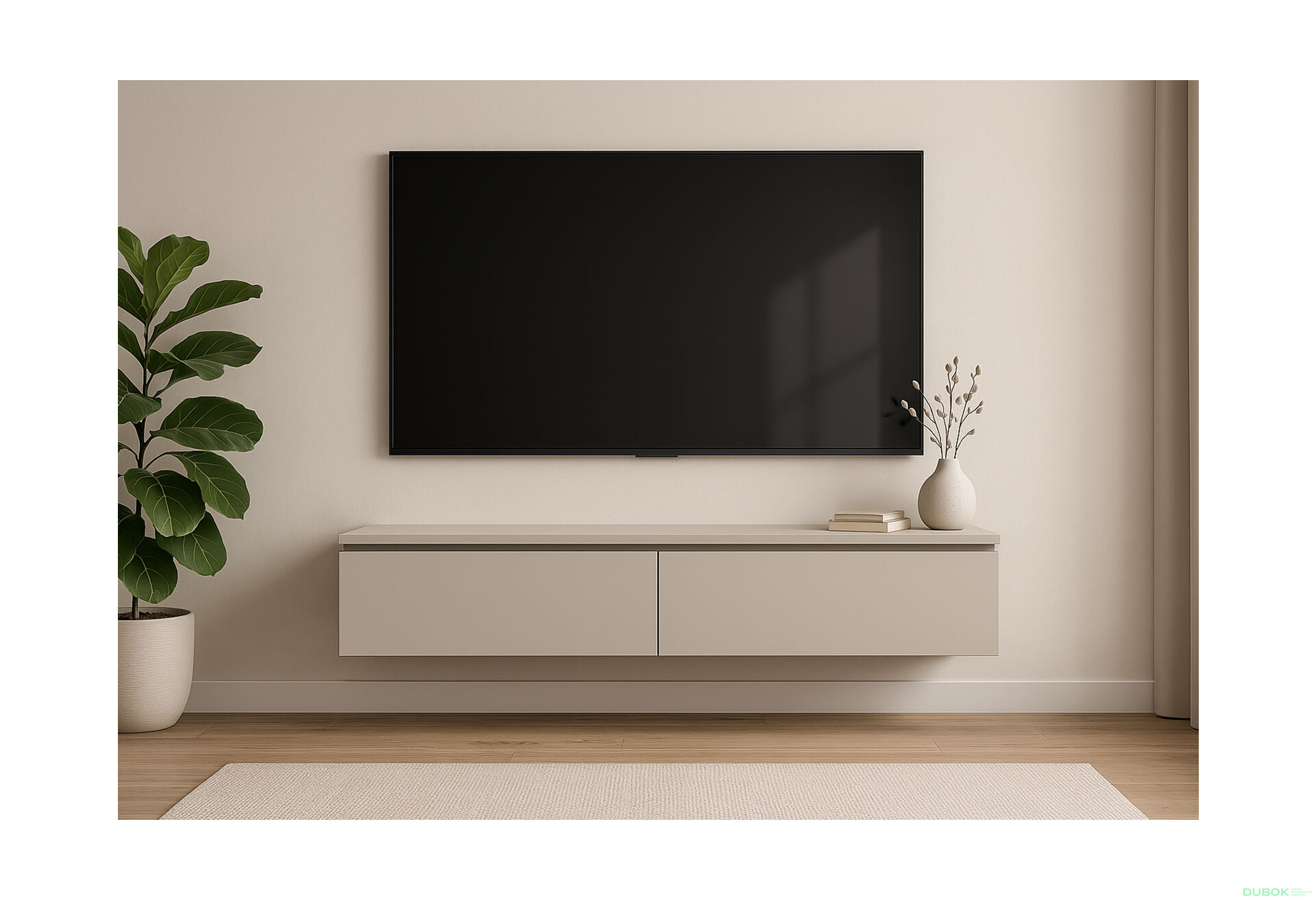 Fotografia 8 - Toaletný stolík Levía kašmír 2š 100x32x22