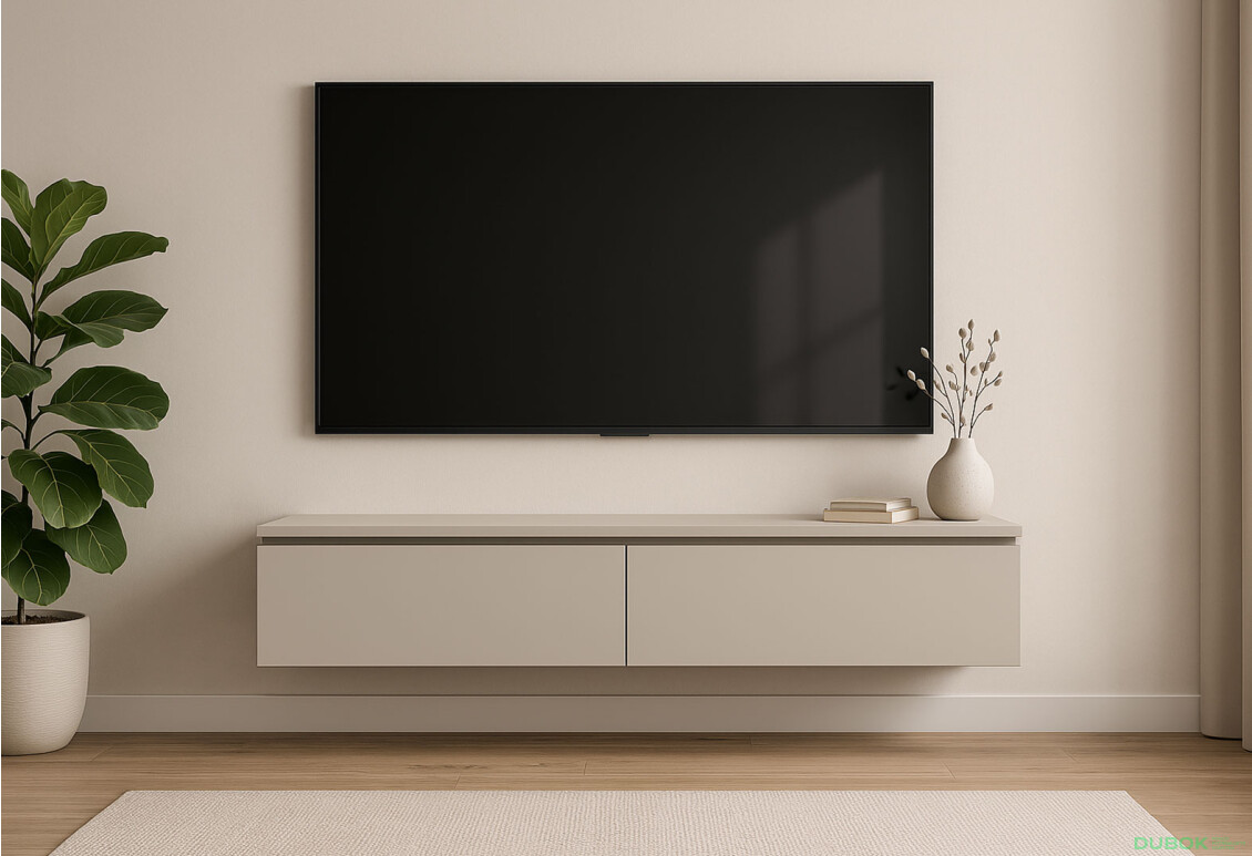 Fotografia 8 - Toaletný stolík Levía kašmír 2š 100x32x22