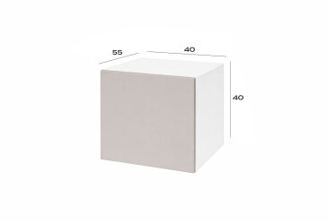 Fotografia Nadstavec na skriňu 40 cm nymphaea alba / kašmír