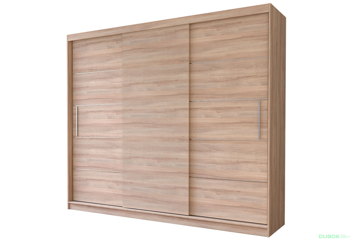 Skriňa Albumy bez zrkadla dub sonoma