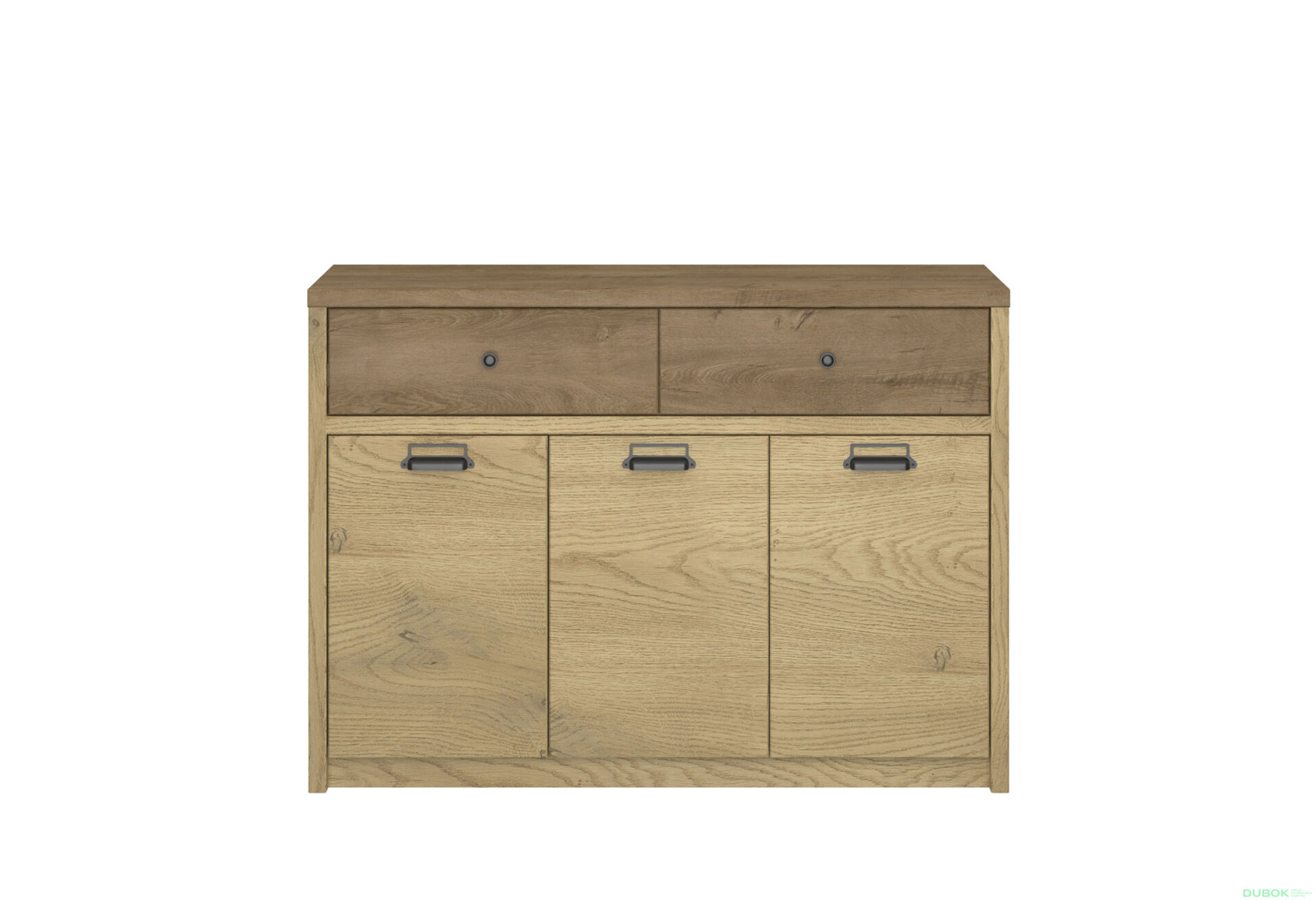 Fotografia 1 - Komoda 3d2s dub cremona / dub lefkas Denzel