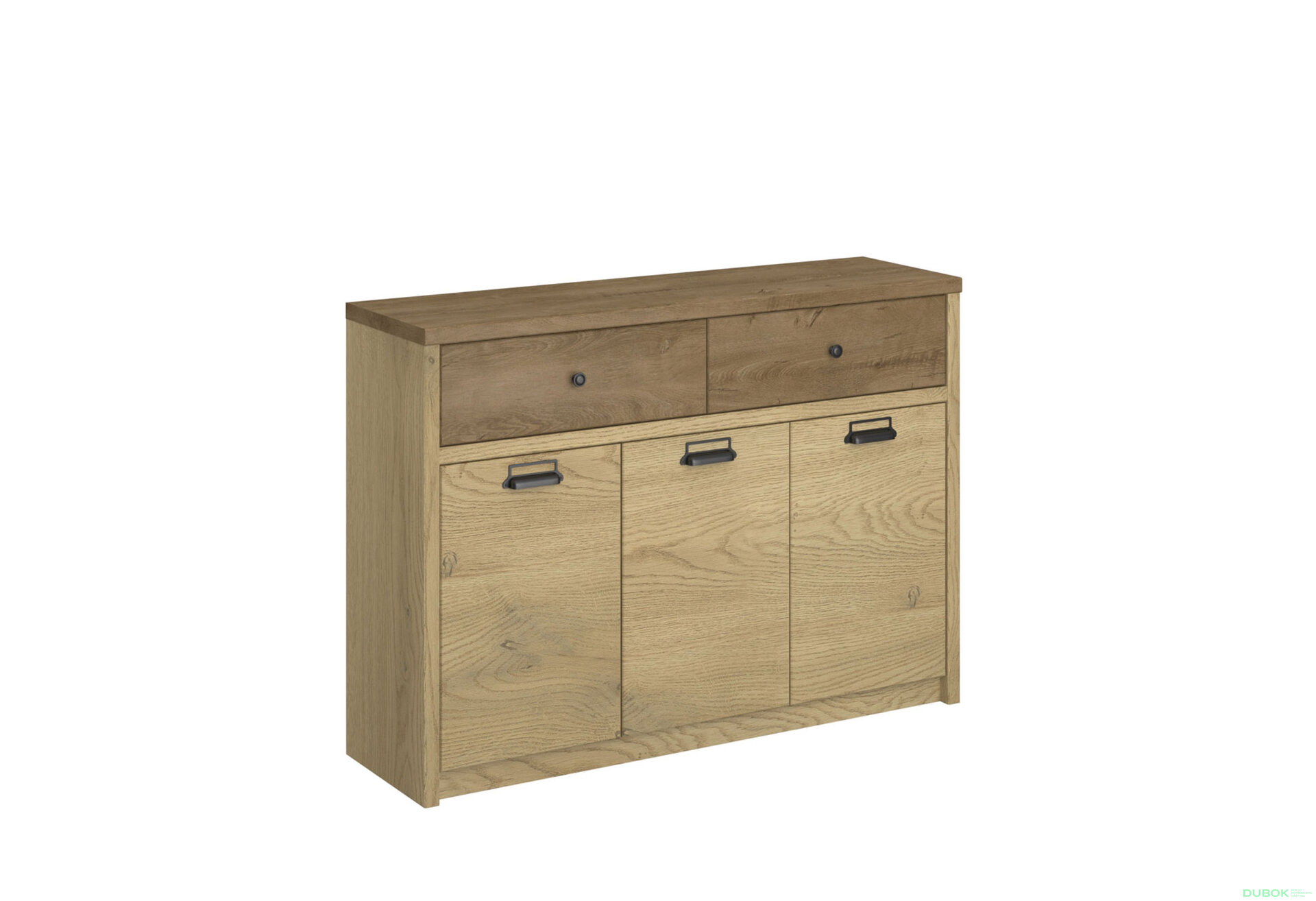 Fotografia 3 - Komoda 3d2s dub cremona / dub lefkas Denzel