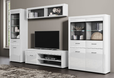 Obývacia zostava 3.5 WhiteBlack