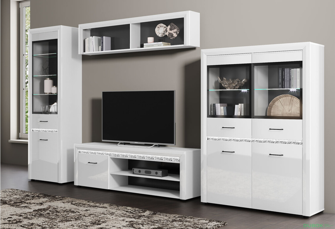 Obývacia zostava 3.5 WhiteBlack