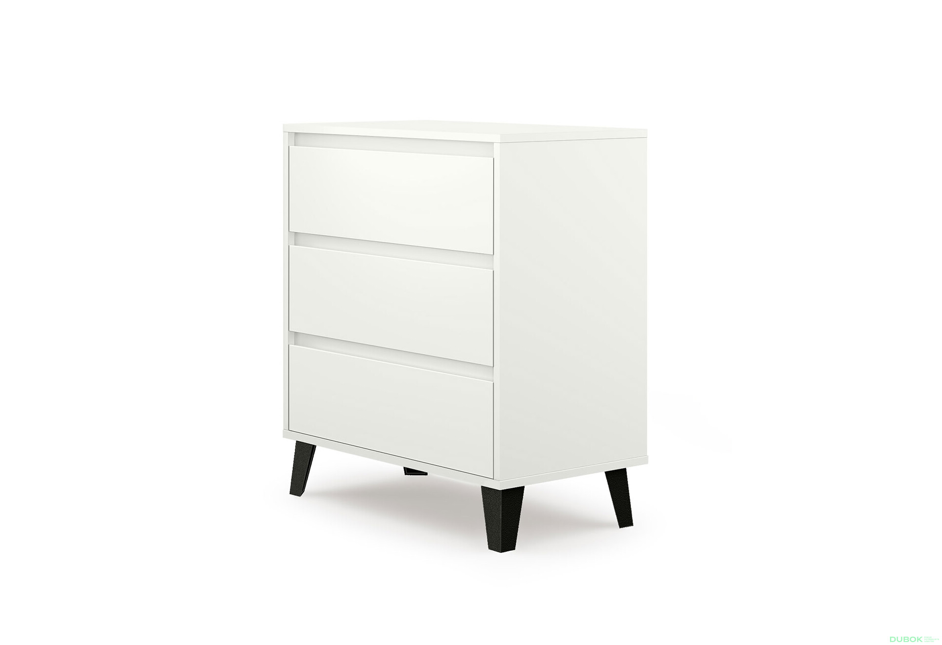Fotografia 6 - Komoda Borg 3s/70 biela