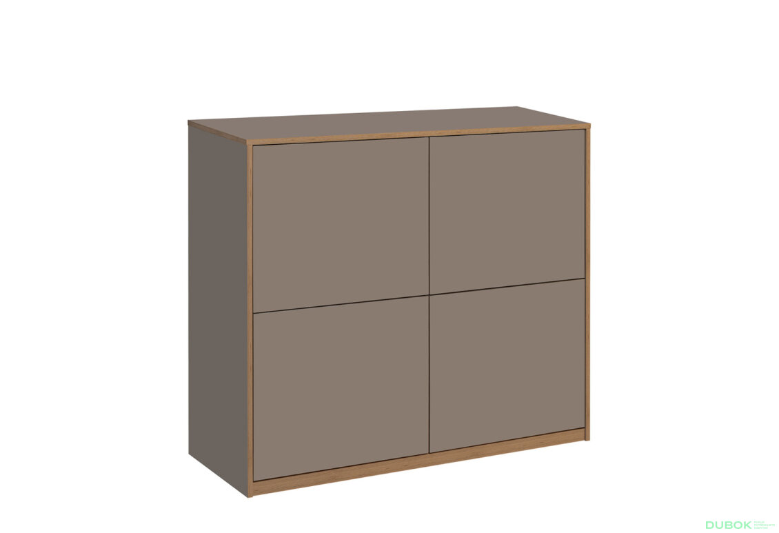 Fotografia 2 - Komoda 4d sivý kubanit Complex