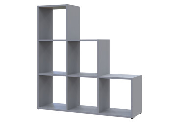 Regál otvorený Step 3х3 102.6х28.8х106.1 sivý