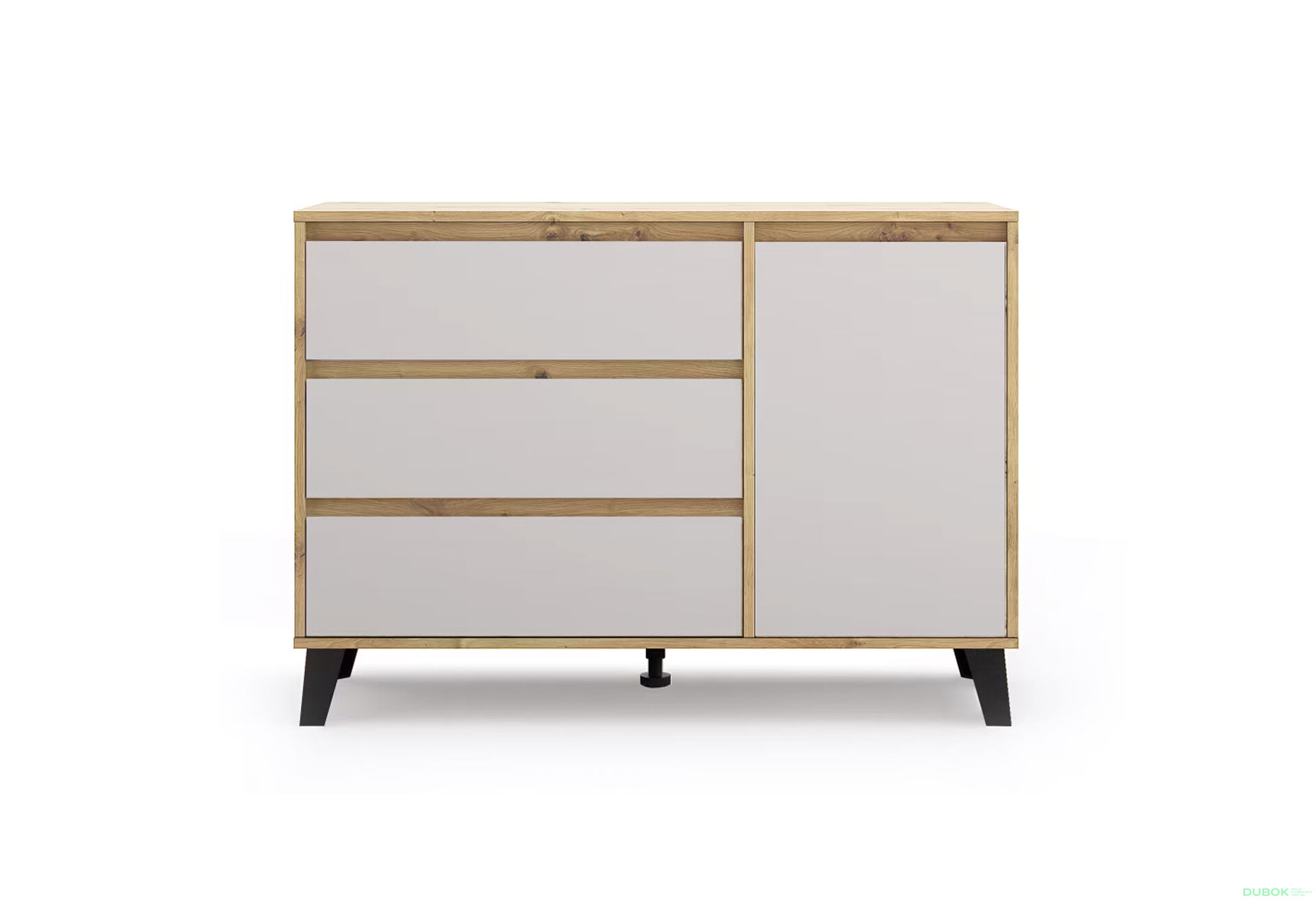 Fotografia 1 - Komoda Borg 1d3s dub artisan / kašmír