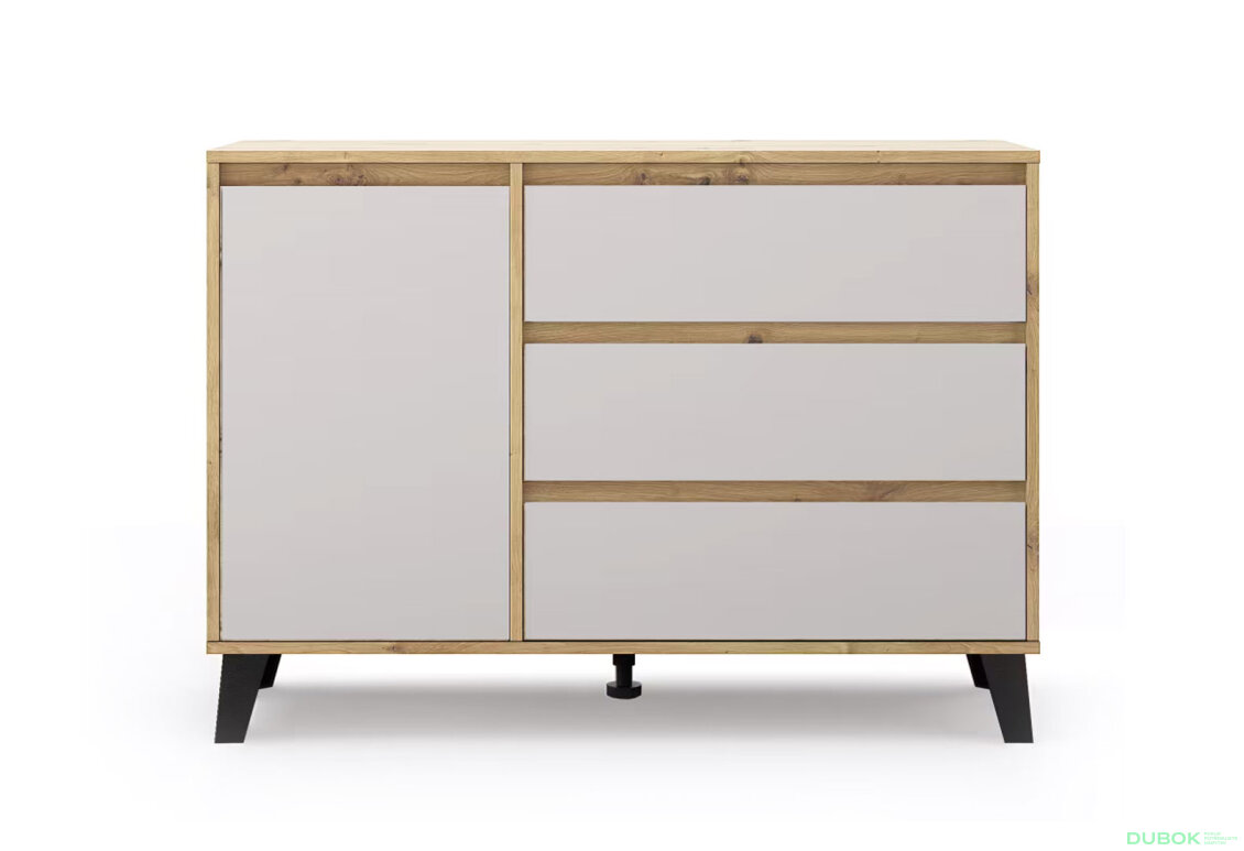 Fotografia 2 - Komoda Borg 1d3s dub artisan / kašmír