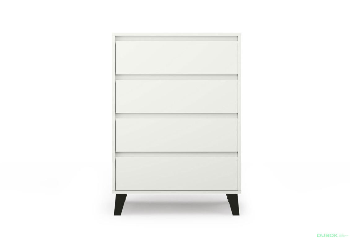 Komoda Borg 4s/70 biela