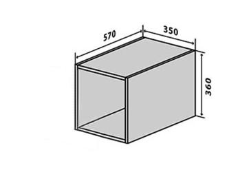 Skriňa č. 64 v 350*360