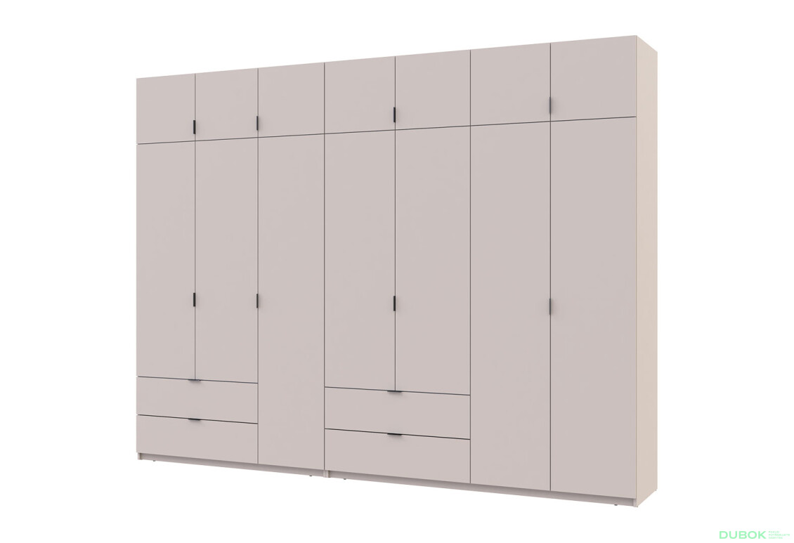 Skriňa Lukas 3+4 DT 315 kašmír