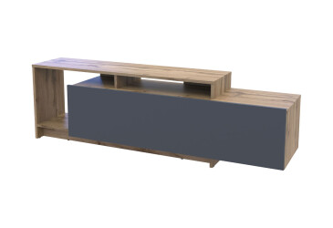 TV stolík U2 tajo / grafit drevotrieska 160x38x48
