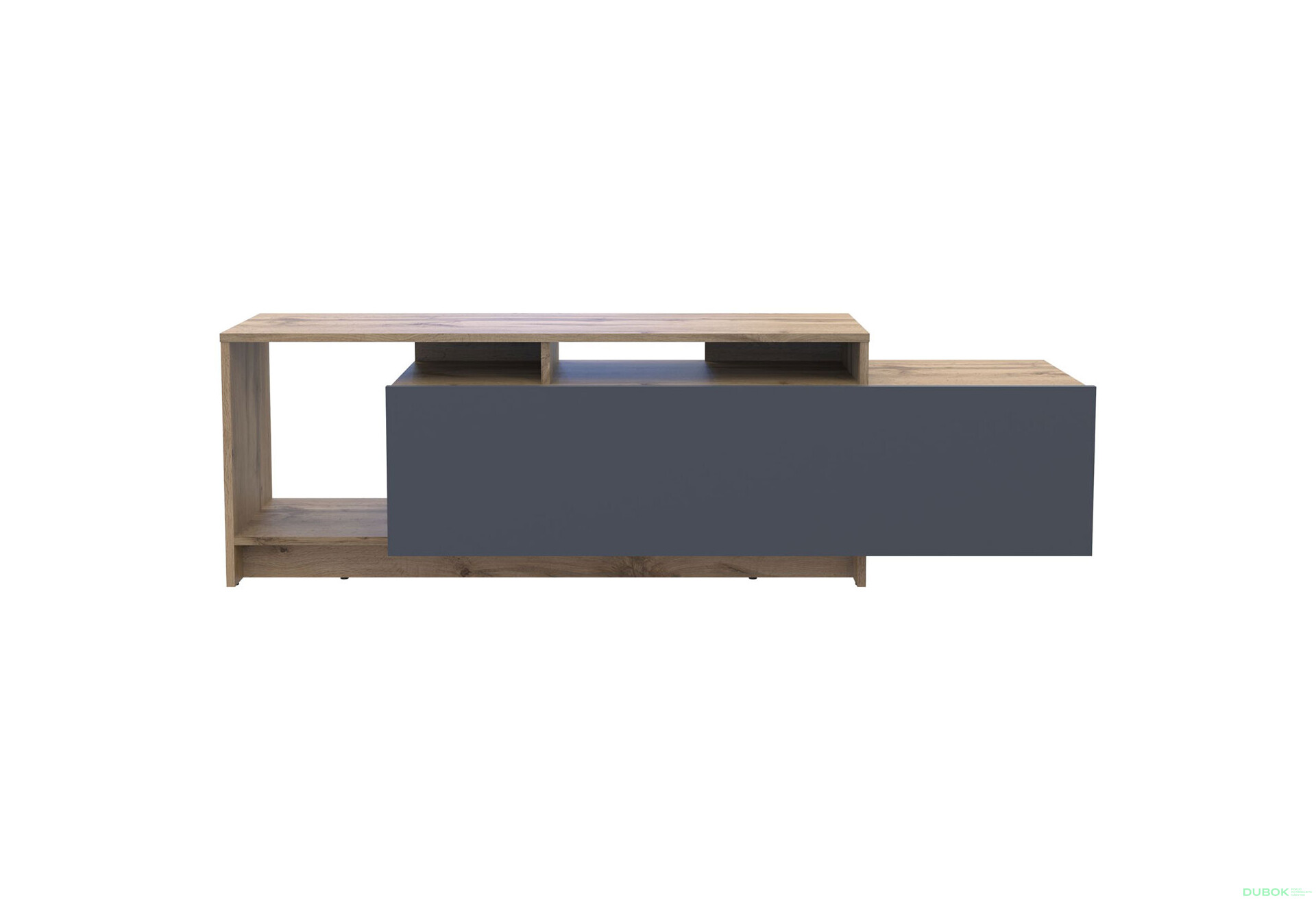 Fotografia 6 - TV stolík U2 tajo / grafit drevotrieska 160x38x48