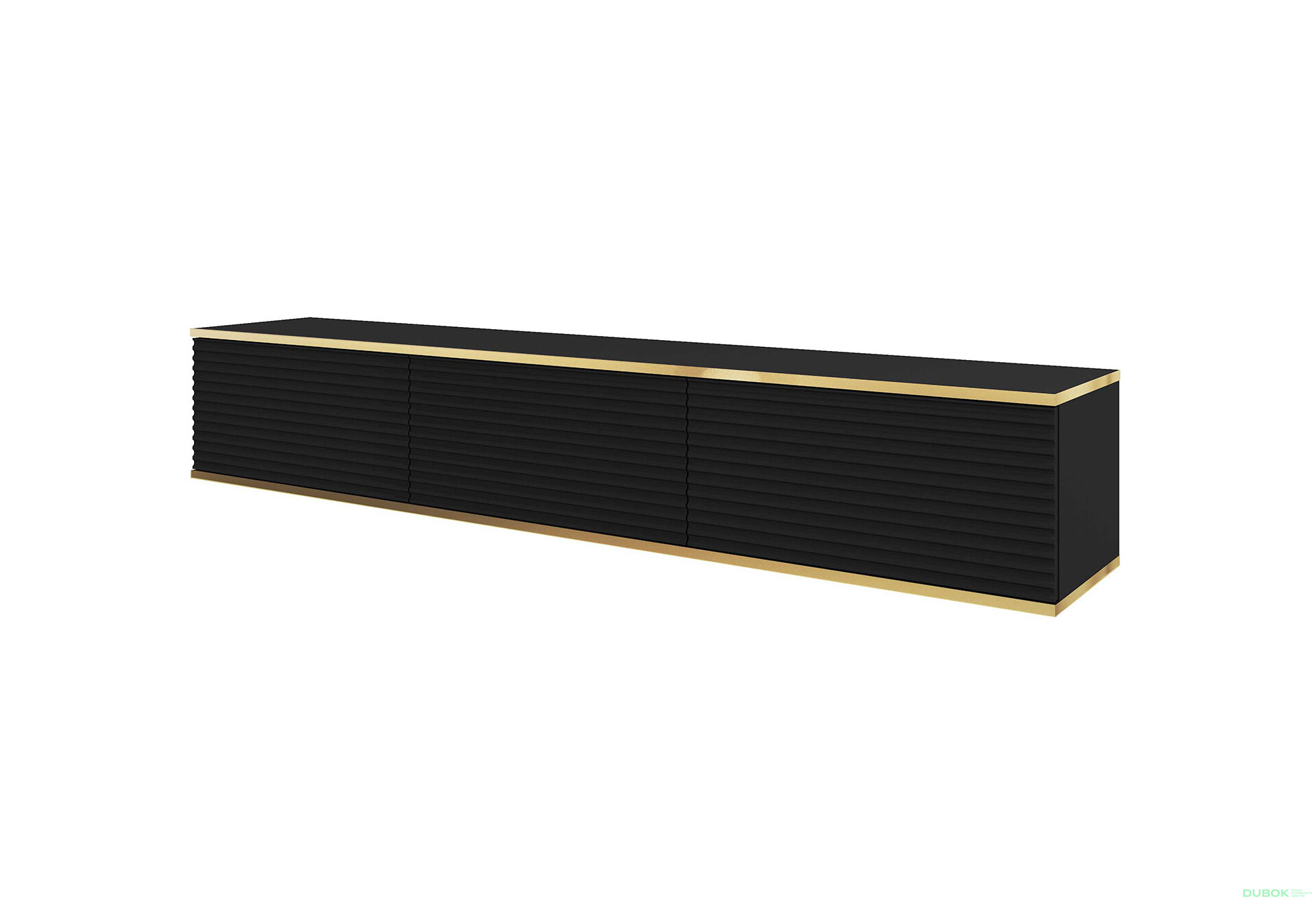 Fotografia 1 - TV stolík RTV 175 MDF čierny Oro