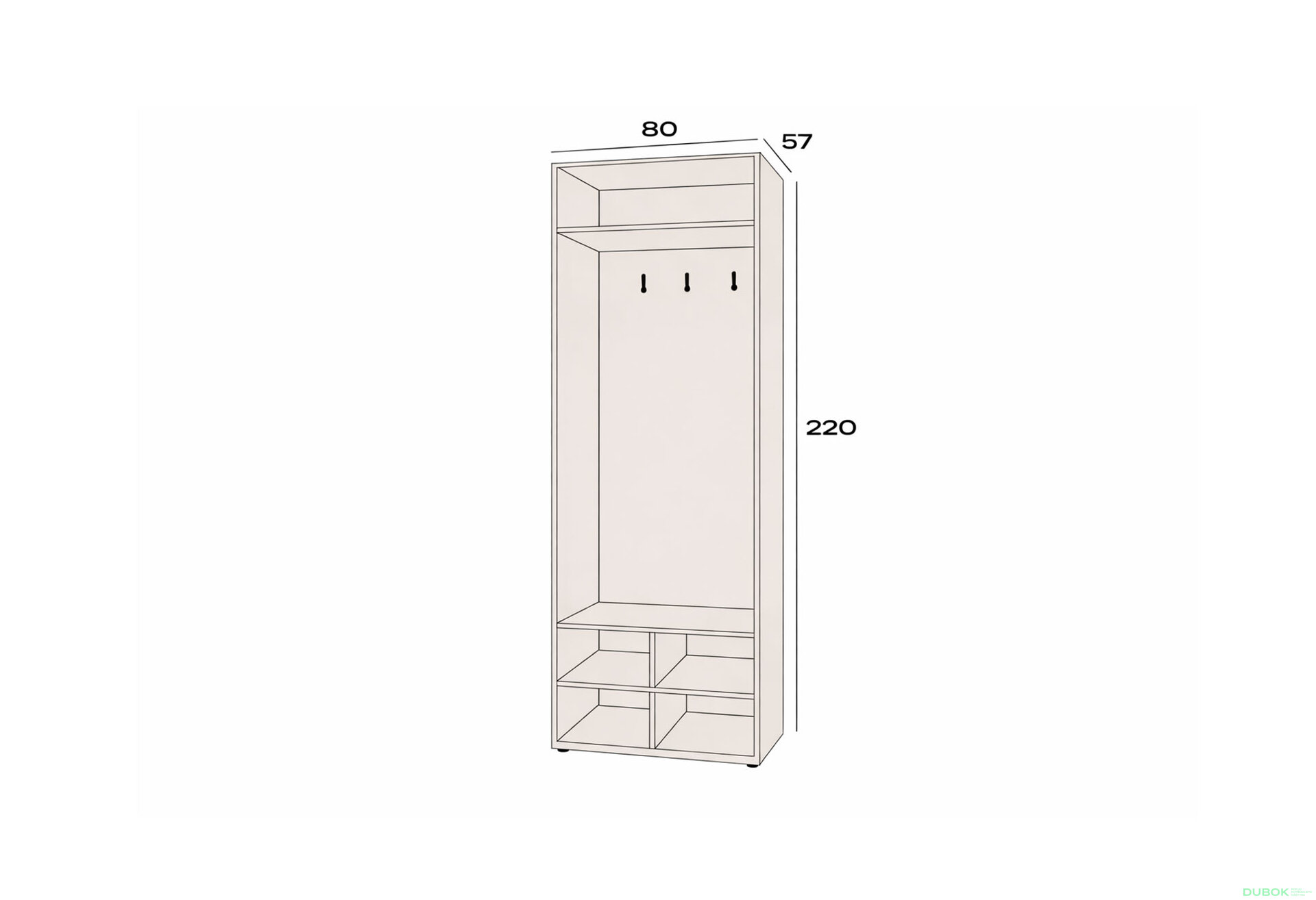 Fotografia 3 - Space Predsieň korpus (v-2200) kašmír