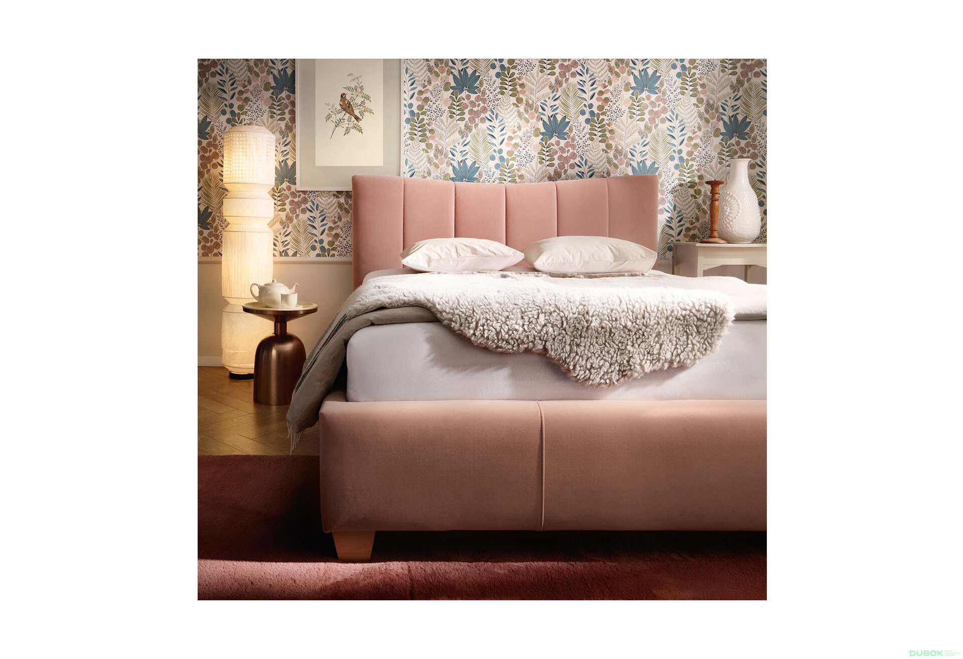 Posteľ Ariel 180x200 Matt Velvet 61 Davis B10 Olcha - Fotografia 3 Fotografia 3 - Posteľ Ariel 180x200 Matt Velvet 61 Davis B10 Olcha