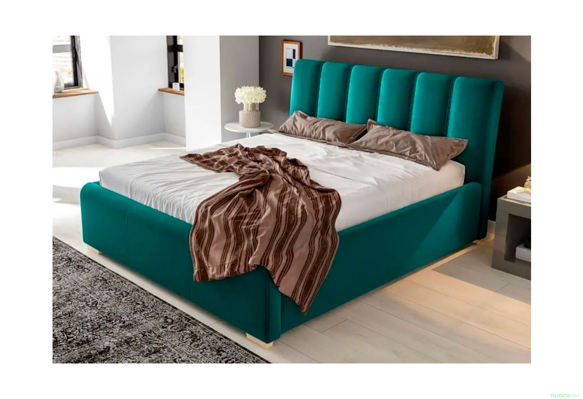 Fotografia 3 - Posteľ Everest 160x200 Matt Velvet 77 Davis G4 Buk