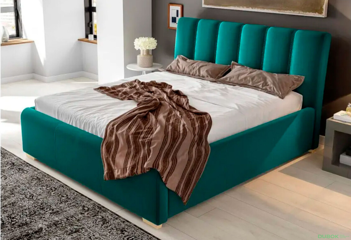 Fotografia 3 - Posteľ Everest 160x200 Matt Velvet 77 Davis G4 Buk