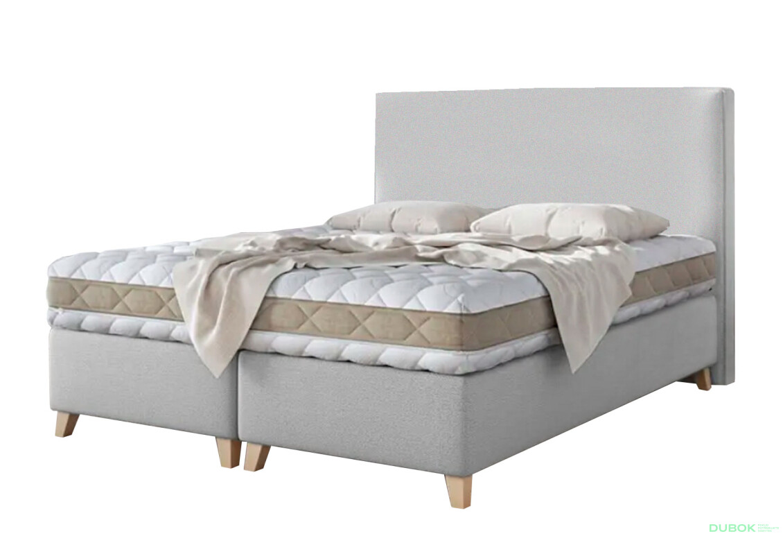 Posteľ Dino 160x200 Castel 80 Davis E10 Buk s roštom, úložným priestorom