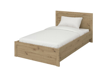 Posteľ 120x200 s úložným priestorom dub artisan Ayson