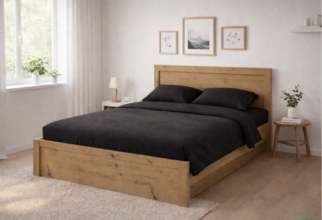 Fotografia 6 - Posteľ 140x200 s úložným priestorom dub artisan Ayson