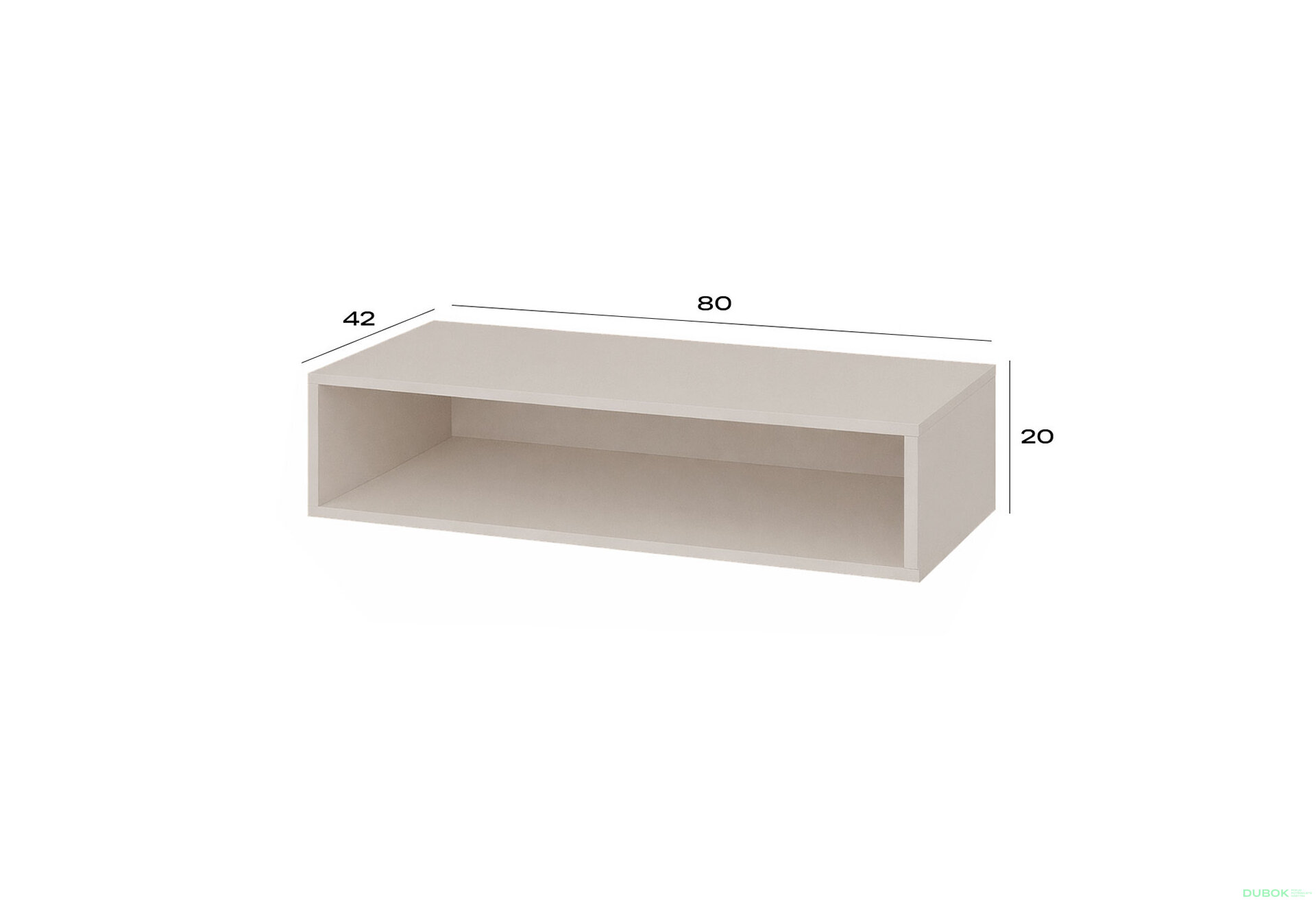 Fotografia 2 - Space Korpus toaletný stolík kašmír