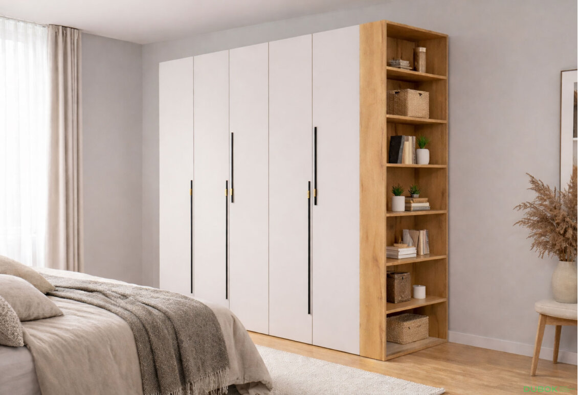 Fotografia 2 - Skriňa 5D 220 cm dub appalačský / kašmír Space