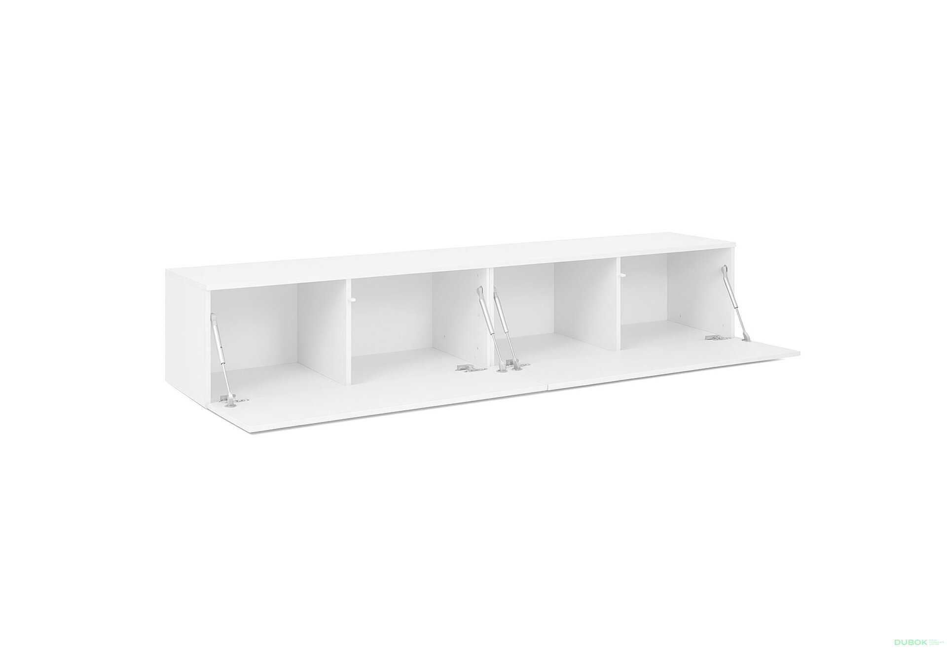 Fotografia 4 - TV stolík 2,1 lesklá biela Legs Box