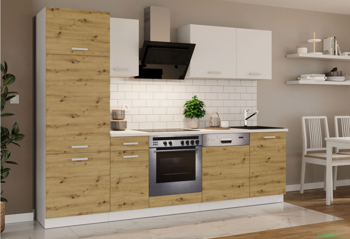 Kuchyňa Tony 2.7 artisan / biely