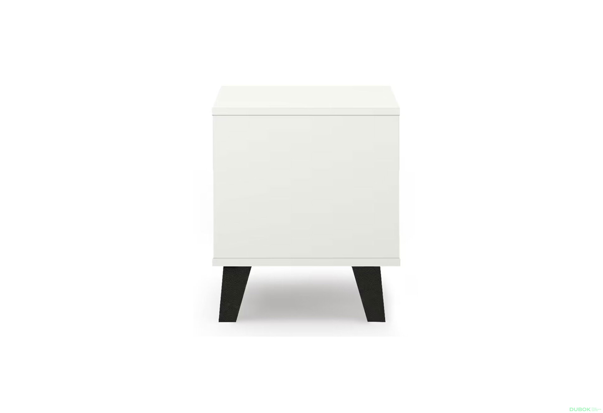 Fotografia 5 - Nočný stolík Borg 1s biely / kašmír