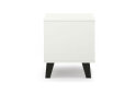 Fotografia 5 - Nočný stolík Borg 1s biely / kašmír