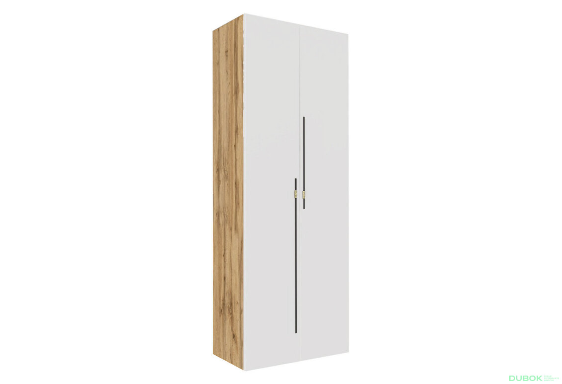 Skriňa 2D 80 cm dub appalačský / nymphaea alba Space