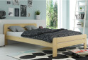Posteľ Dallas borovica 120x200 cm s roštom, matracom - Fotografia 2 Fotografia 2 - Posteľ Dallas borovica 120x200 cm s roštom, matracom