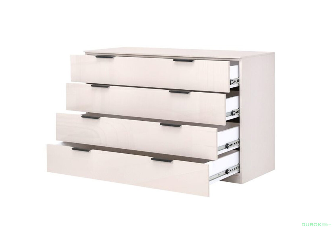 Fotografia 3 - Komoda 4š, kašmírový lesk Lori