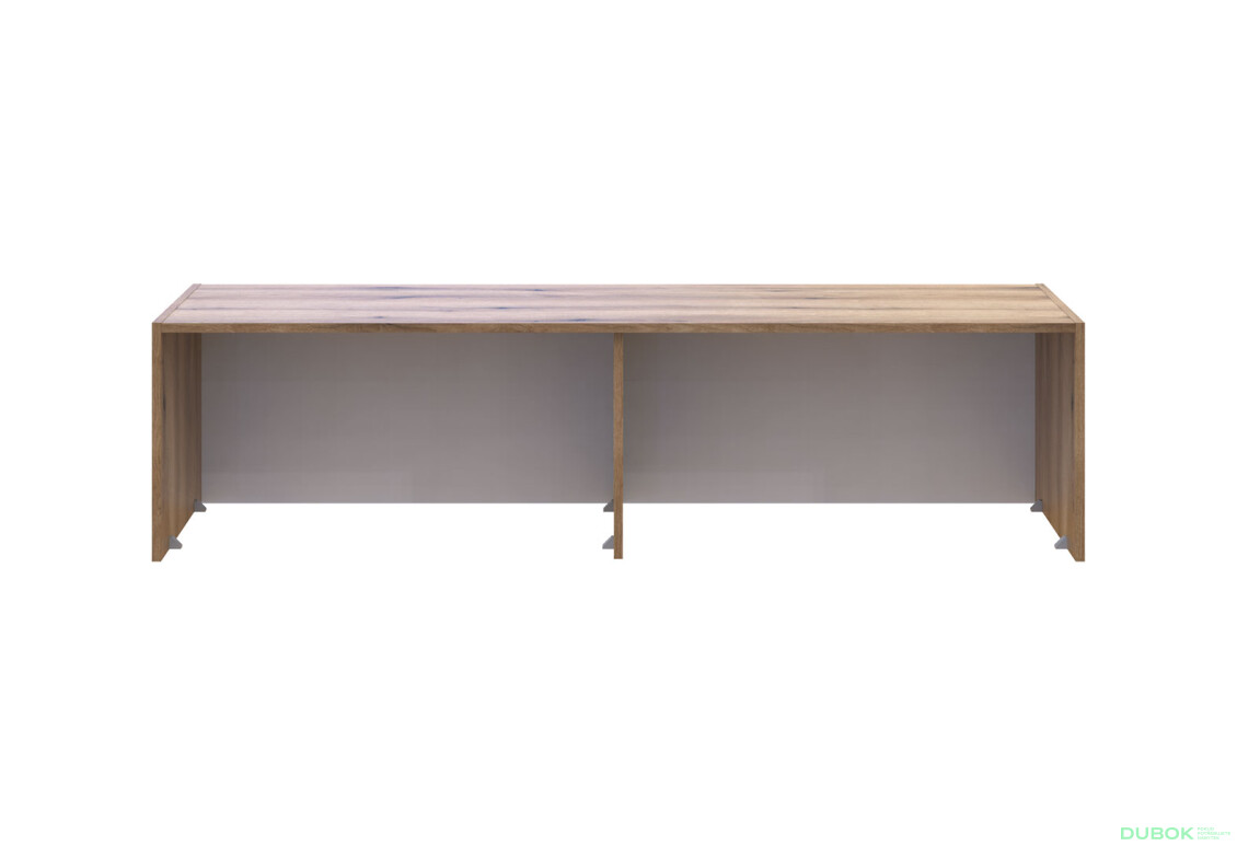 Fotografia 3 - Nadstavec Rondi 4 drevotrieska 160x52x41 dub artisan / kašmír