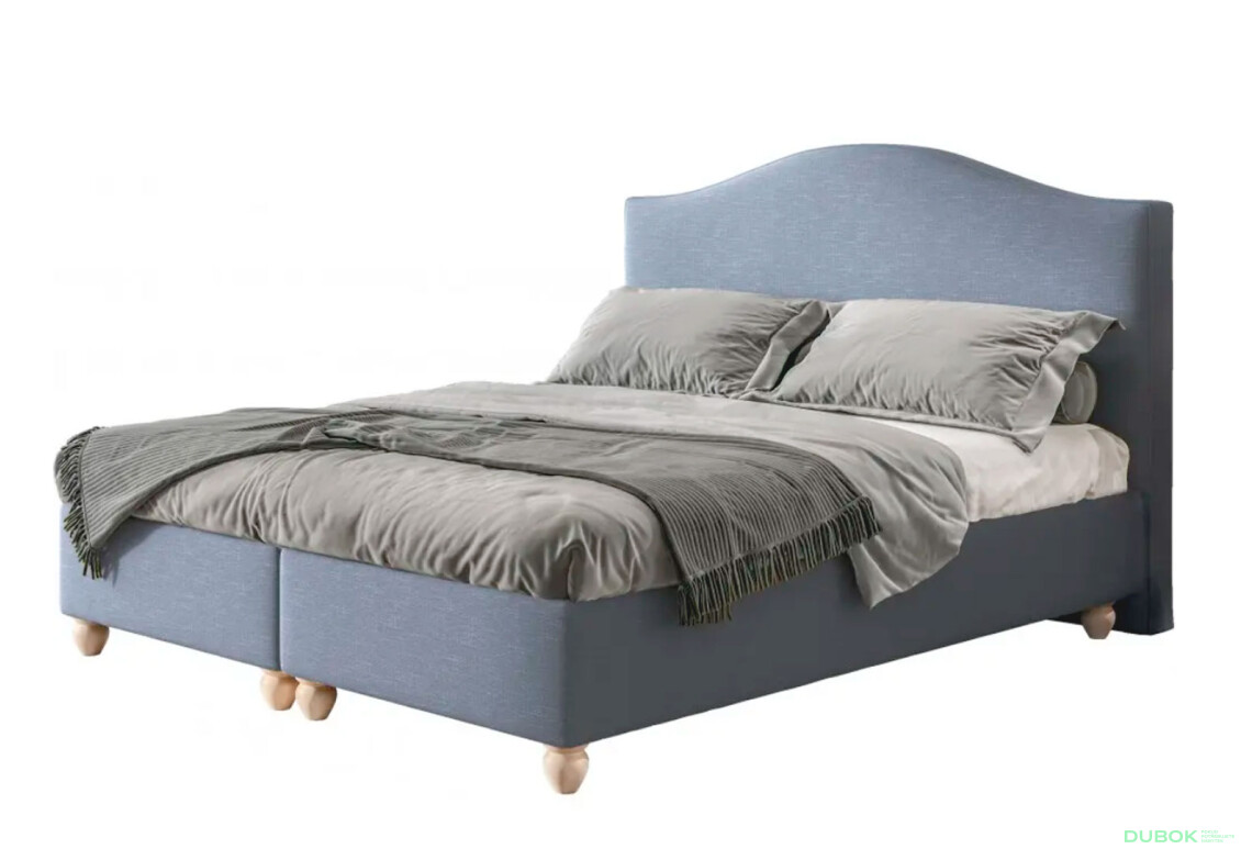 Posteľ Clara 180x200 Castel 74 Davis D10 Buk s roštom, úložným priestorom