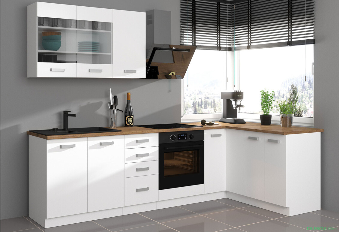 Kuchynská zostava 2.7x1.5 m Eko white