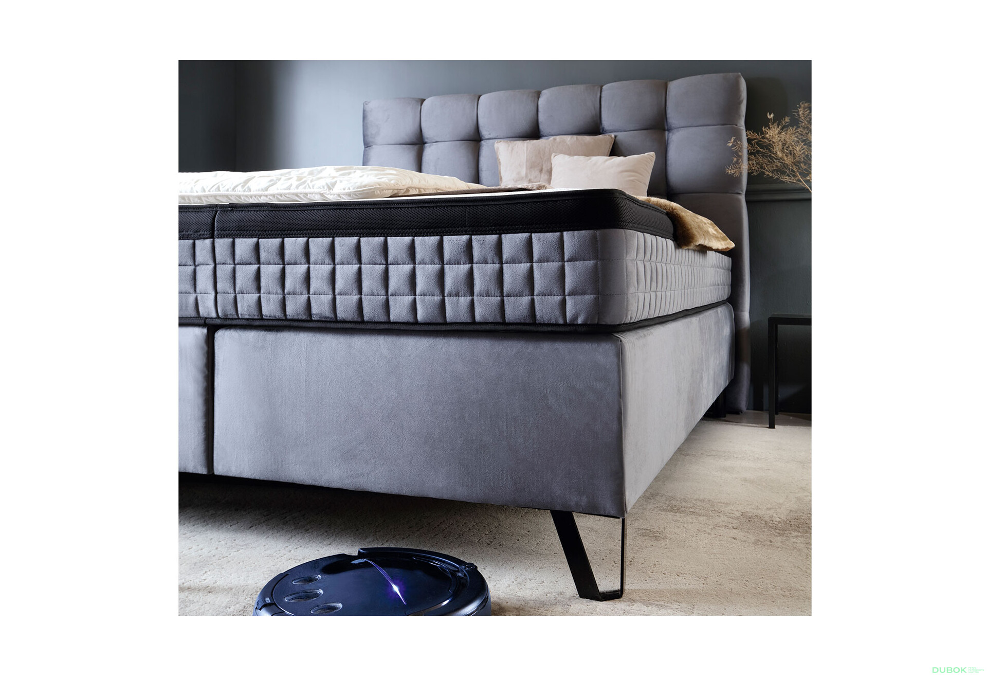 Fotografia 6 - Posteľ Alexander 160x200 s roštom Fresh 32 Lech, Multipocket