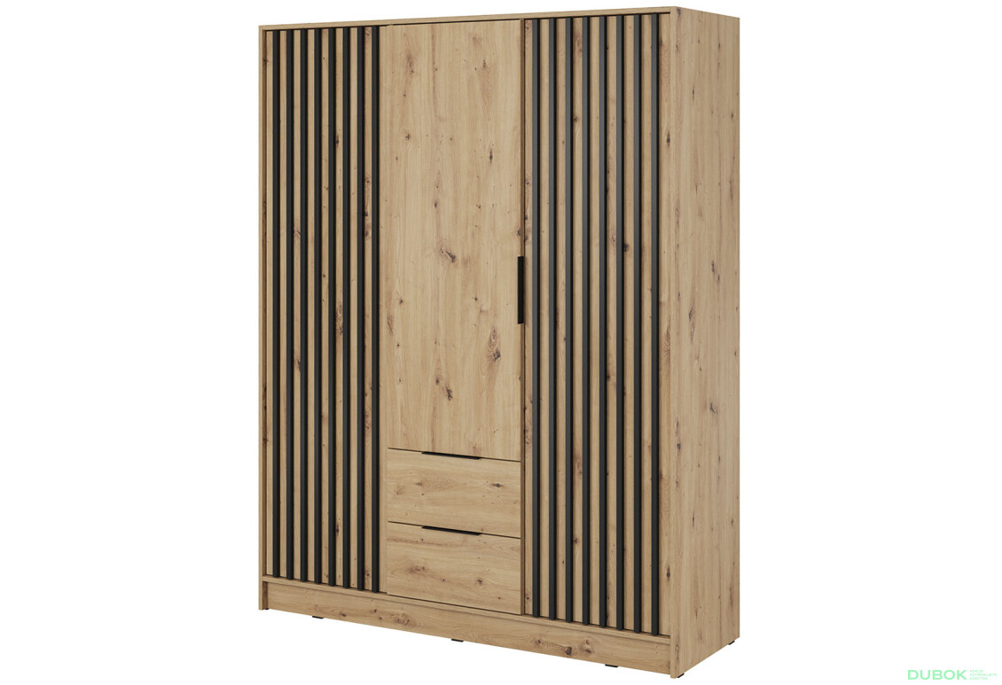 Skriňa Nelly 3D bez zrkadla artisan
