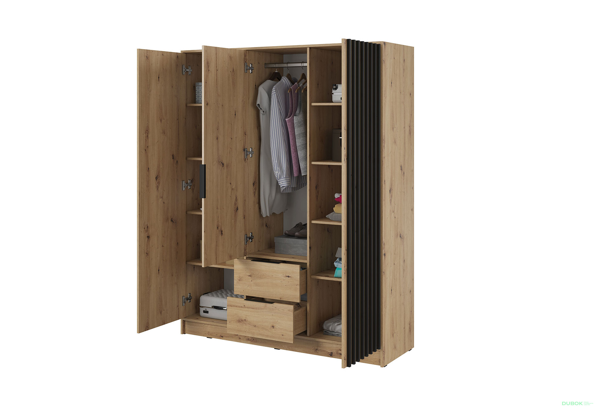 Skriňa 3D bez zrkadla artisan Nelly - Fotografia 2 Fotografia 2 - Skriňa 3D bez zrkadla artisan Nelly